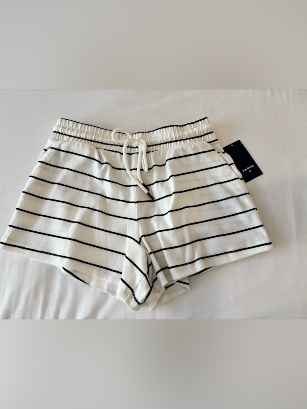 Parke Striped shorts